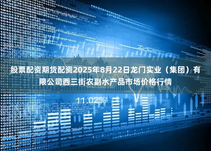 股票配资期货配资2025年8月22日龙门实业（集团）有限公司西三街农副水产品市场价格行情